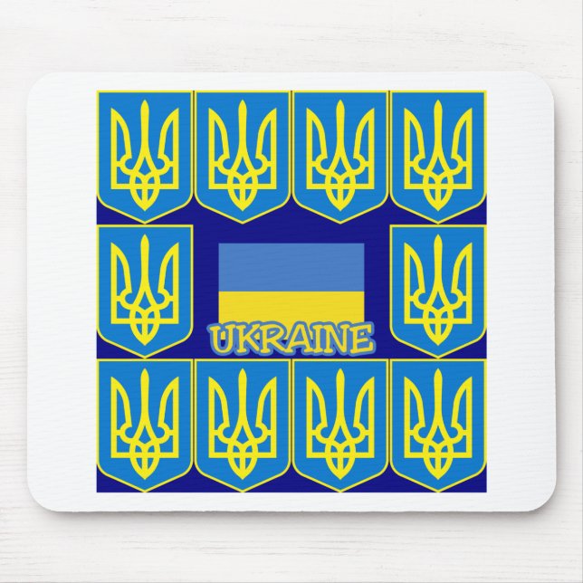 Ukraine Mouse Mat (Front)