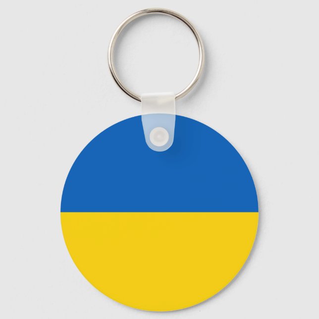 Ukraine National Flag Key Ring (Front)