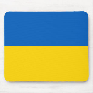 Ukraine National Flag Mouse Mat