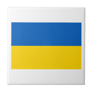 Ukraine National Flag Tile