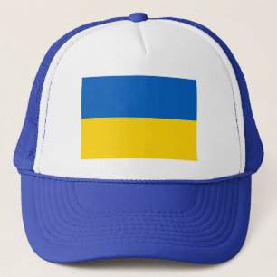 Ukraine National Flag TRUCKER HAT