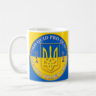 Ukraine "No Quid Pro Quo" Coffee Mug