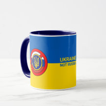 Ukraine - Not Russia Mug