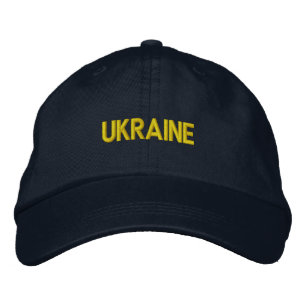Ukraine Patriotic Design Embroidered Baseball Hat