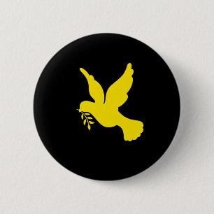 Ukraine Peace Dove Pray For Ukraine Flag Free Ukra 6 Cm Round Badge