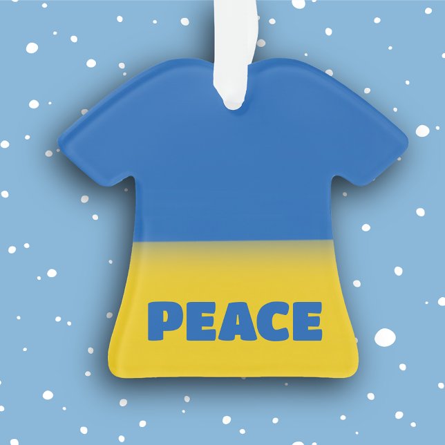 Ukraine Peace  Ornament (Creator Uploaded)