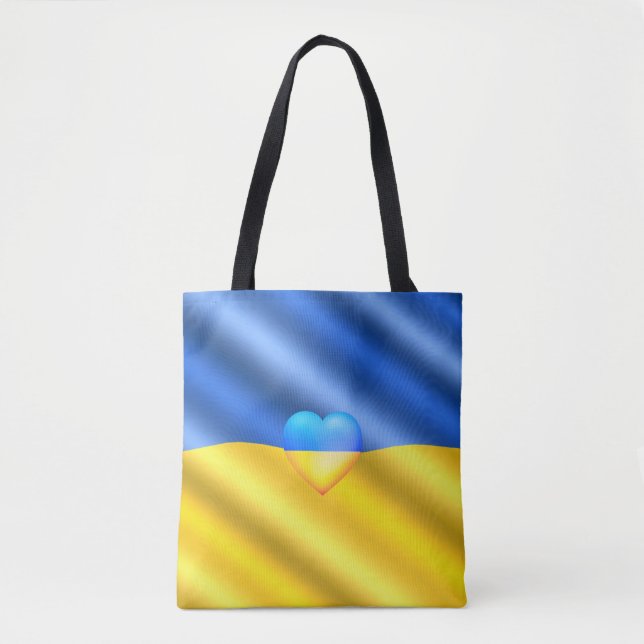 Ukraine - Peace - Ukrainian Flag - Freedom  Tote Bag (Front)