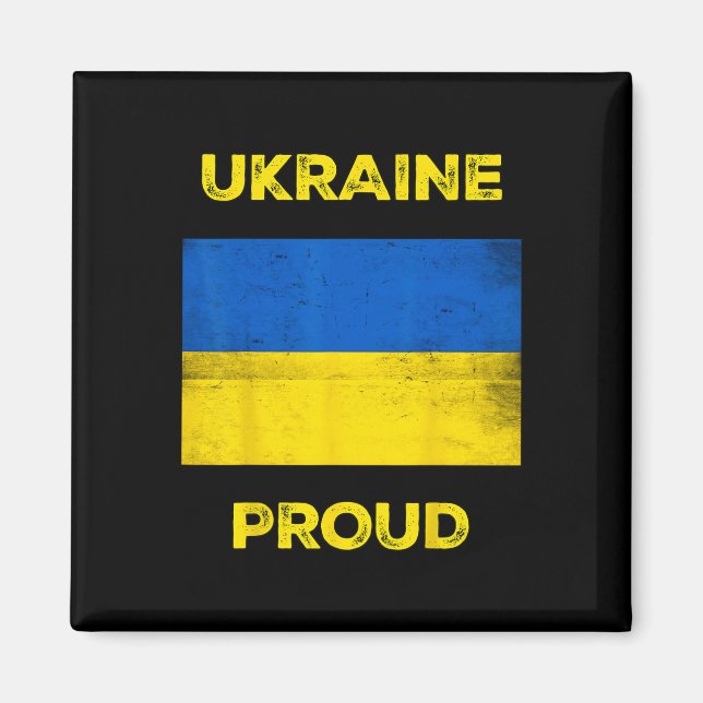 Ukraine Proud  Magnet (Front)