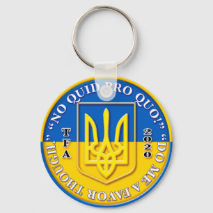 Ukraine "Quid Pro Quo" Key Chain