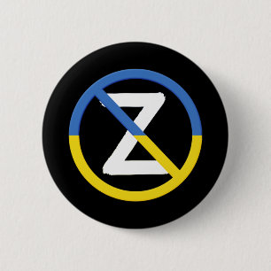 Ukraine Resistance Symbol I Stand With Ukraine 6 Cm Round Badge