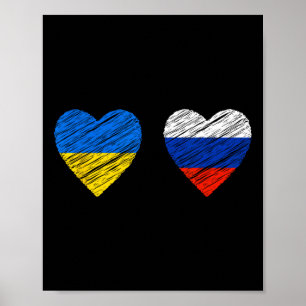 Ukraine Russia Peace Poster