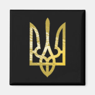 Ukraine Shirt Trident Tryzub Zelensky Military Oli Magnet