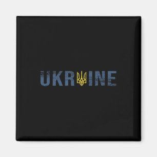 Ukraine Shirt Tryzub Trident Zelensky Military Emb Magnet