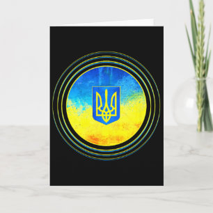 Ukraine Shirt Ukrainian Flag Ukraine Volodymyr Zel Card