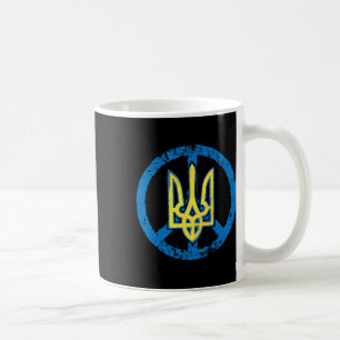 Ukraine Shirt Ukrainian Tryzub Trident  Coffee Mug