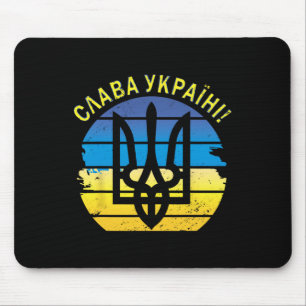 Ukraine Slava Ukraini Shirt Zelensky Glory To Ukra Mouse Mat