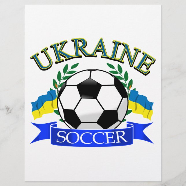 Ukraine soccer ball designs (Front)