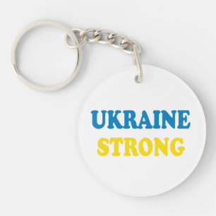 Ukraine Strong Key Ring
