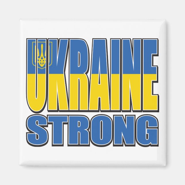Ukraine-Strong Magnet (Front)
