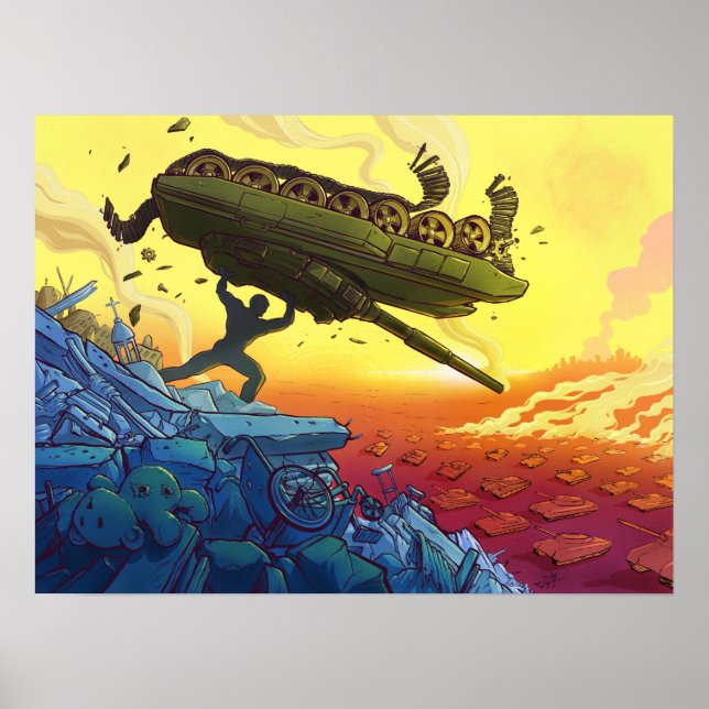 Ukraine Strong Poster (Front)