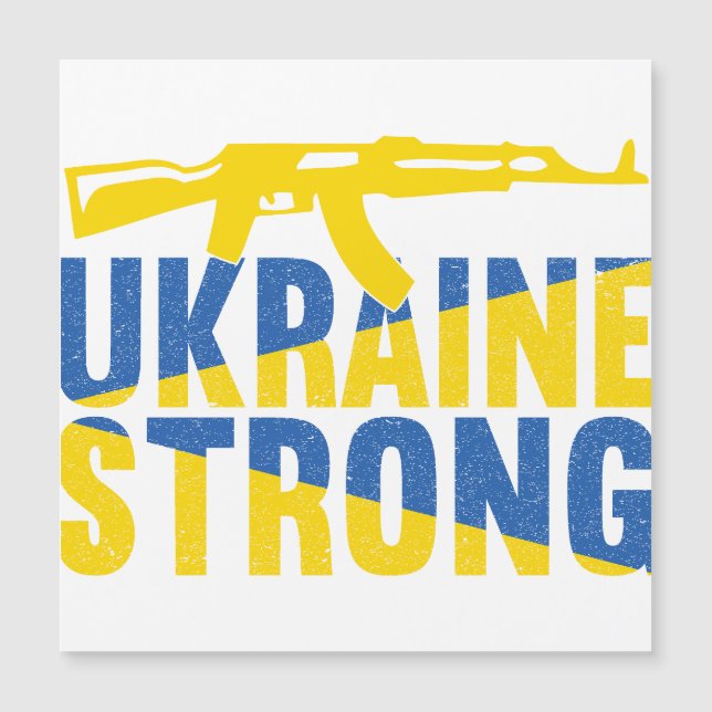 Ukraine Strong Support for Ukraine (Front)