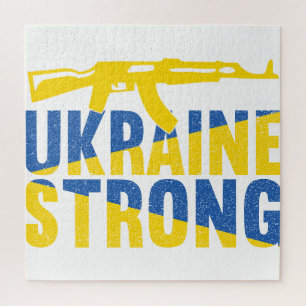 Ukraine Strong Support for Ukraine Jigsaw Puzzle