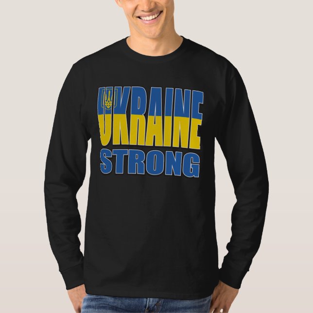 Ukraine Strong T-Shirt (Front)