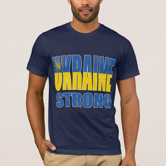 Ukraine Strong T-Shirt (Front)