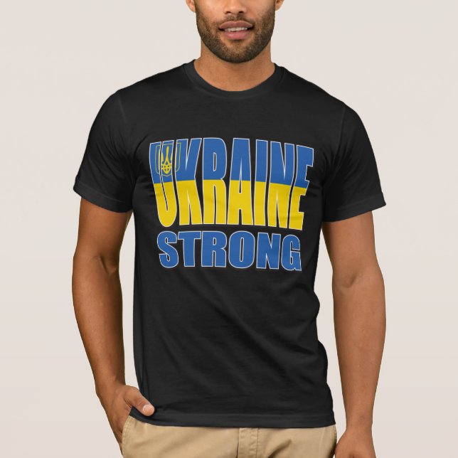Ukraine Strong T-Shirt (Front)