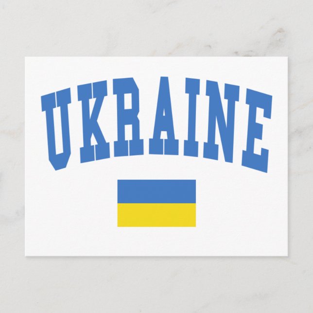 Ukraine Style Postcard (Front)