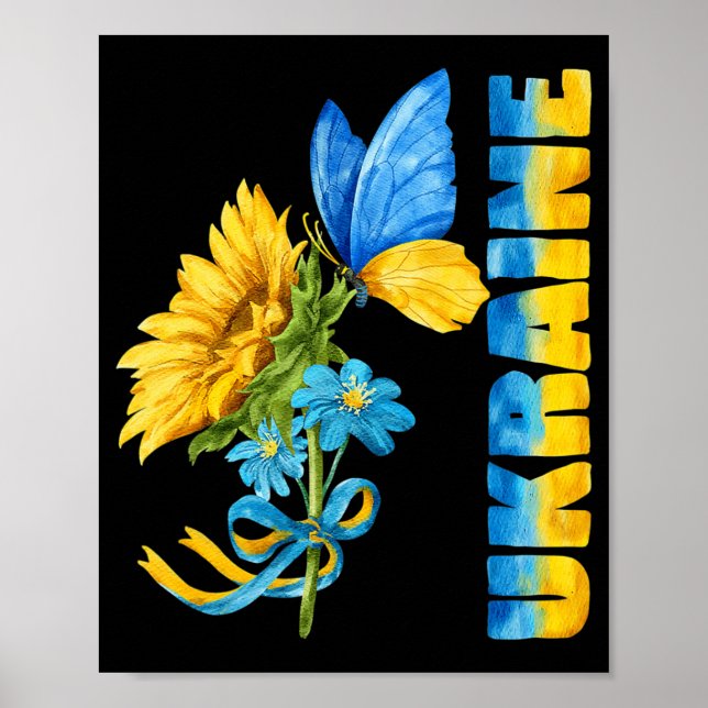 Ukraine Sunflower 8 Poster (Front)