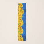 Ukraine Sunflower Banner Scarf<br><div class="desc">Standing strong in support of the people of Ukraine,  sunflowers symbolise peace. Wishing for peace and unity the world over.</div>