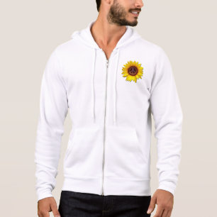 Ukraine Sunflower Peace Symbol Sign Anti-War       Hoodie