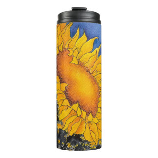 Ukraine Sunflower Thermal Tumbler