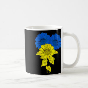 Ukraine Sunflowers Blue Yellow Support Peace Ukrai Coffee Mug