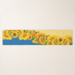 Ukraine Sunflowers for World Peace Scarf<br><div class="desc">Standing strong in support of the people of Ukraine,  sunflowers symbolise peace. Wishing for peace and unity the world over.</div>