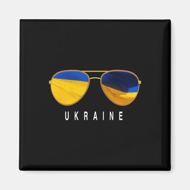 Ukraine Sungles  Magnet (Front)