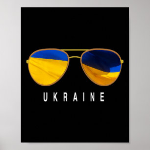 Ukraine Sungles Poster
