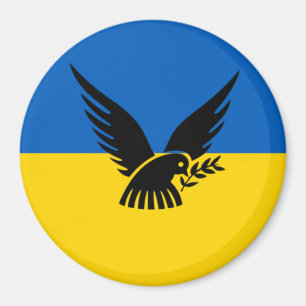 Ukraine support .I stand with Ukraine!!!!! Magnet