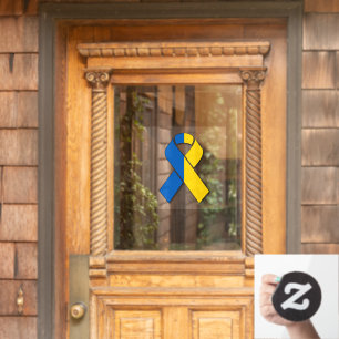 Ukraine Supporter Window Cling