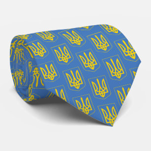 Ukraine Symbol Tie