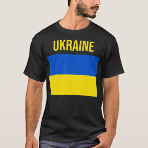 Ukraine T-shirt Ukrainian Tee Travel Flag Shirt