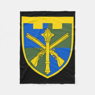 Ukraine Territorial Defense Forces Ukr Armed Force Fleece Blanket