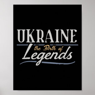 Ukraine The Birth Of Legends  Poster