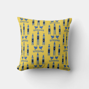 Ukraine Tractors And Tanks Large Cushion