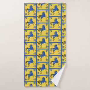 Ukraine Traditional Slavic Folk Art   Bath Towel