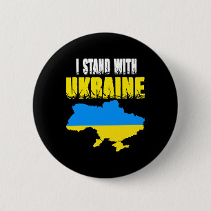 Ukraine Trident Ukraine Flag Ukrainian Flag Ukrain 6 Cm Round Badge