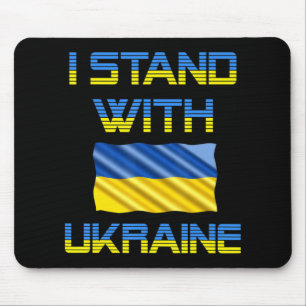 Ukraine trident Ukraine flag Ukrainian flag Ukrain Mouse Mat
