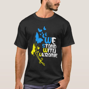 Ukraine Trident Ukraine Flag Ukrainian Flag Ukrain T-Shirt