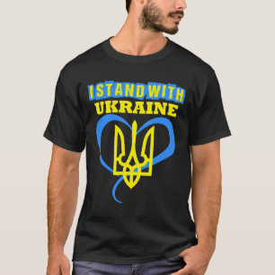 Ukraine Trident Ukraine Flag Ukrainian Flag Ukrain T-Shirt
